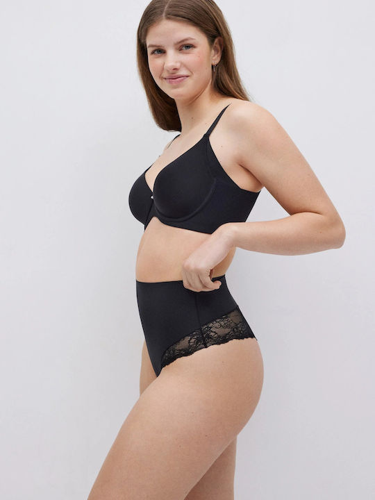 Ysabel Mora Korsettschnürung Black