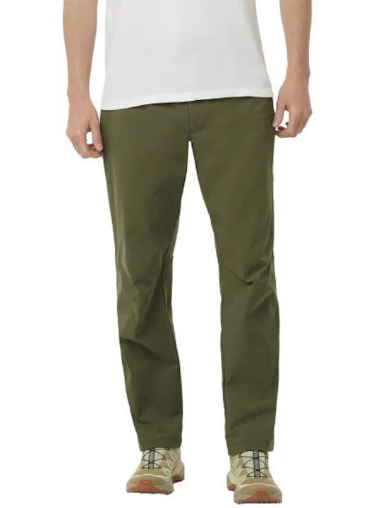Salomon Bărbați Lung Pantaloni de drumeție Khaki