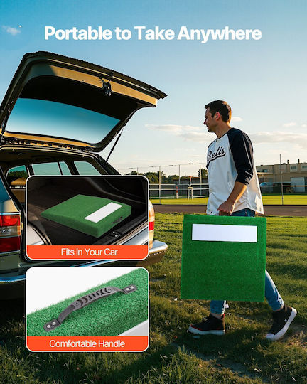 Vevor 31 In Pitching Mound Portable Pitcher Mound Baseball Training Softball