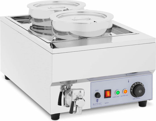 Stație Electrică De Încălzire Ciocolată Fondue Supă 1500 W 2 X 7 L