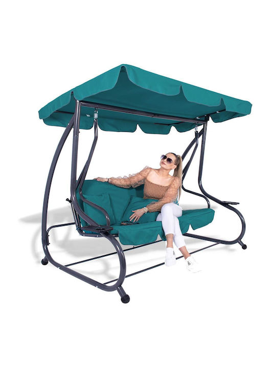 Metallic Swing Green with 280kg Maximum Weight Capacity
