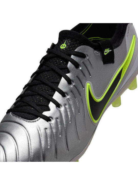 Nike Tiempo Legend 10 Elite Football Shoes with Cleats Beige