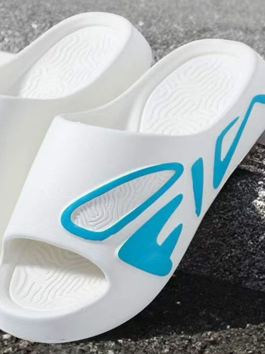 Men's Slides White