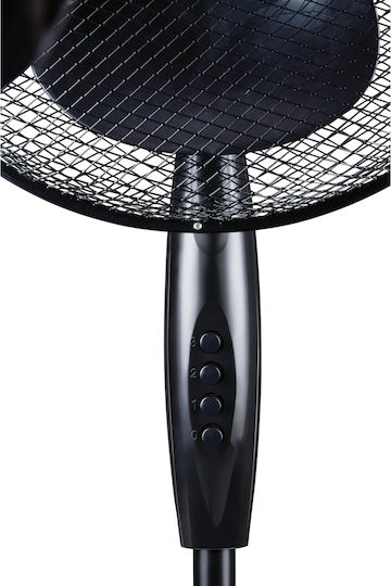 Lifetime Air Ventilator Sockel 45W Lüfterdurchmesser 40cm Schwarzer