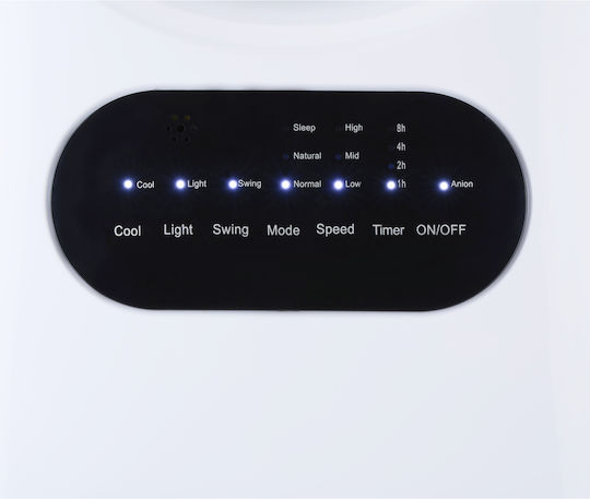 Lifetime Air Ventilator Fără Palete 110W cu Telecomandă Alb