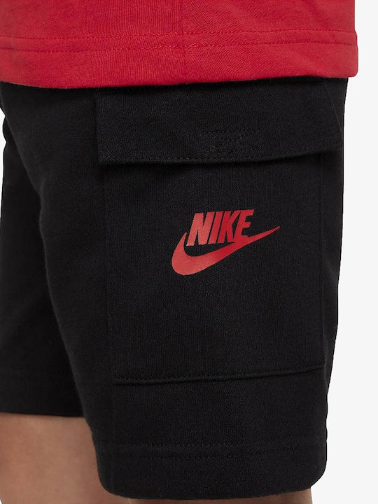 Kids' Set with Shorts Summer 2pcs Red Sportswear