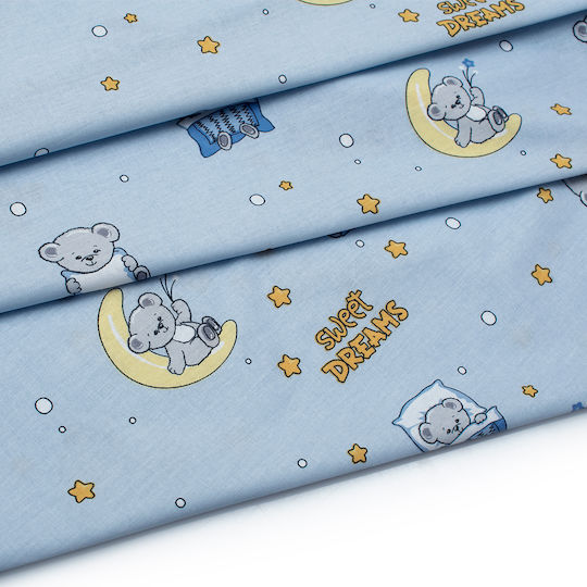 Dimcol Kids Duvet Cover Single Cotton 160x240cm