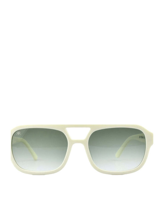 Red Raven Stellar Men's Sunglasses with White Plastic Frame and Gray Lens rd-000059-WHITEEMERALD-52775561134414