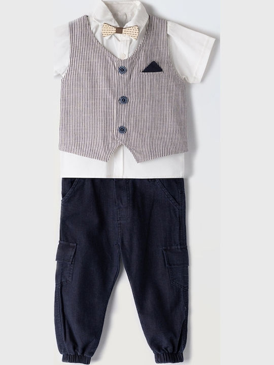 Kinderanzug Sommer 3Stück Blue