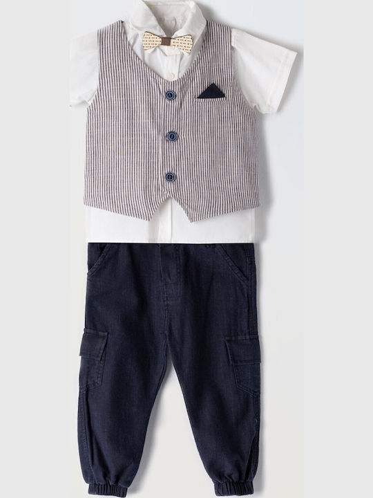 Kinderanzug Sommer 3Stück Blue