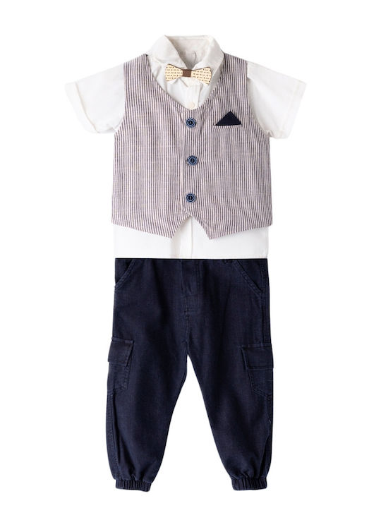 Kinderanzug Sommer 3Stück Blue