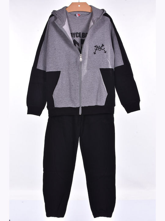 Set pentru copii cu pantaloni Iarnă 3buc Gray