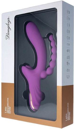 Langloys Leto Vibrator Iepurele 22.1cm Violet