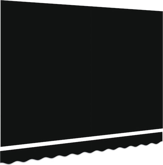 vidaXL Material pentru copertină Negru 2.5x3.5m