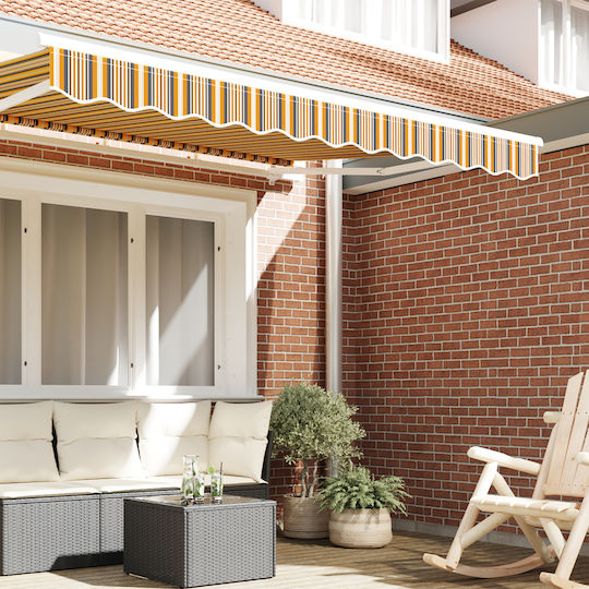 vidaXL Gelbes Markisenstoff 0,2x2,3m