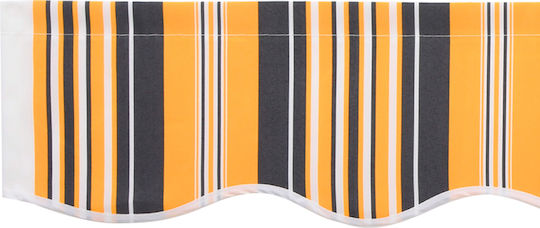 vidaXL Gelbes Markisenstoff 0,2x2,3m
