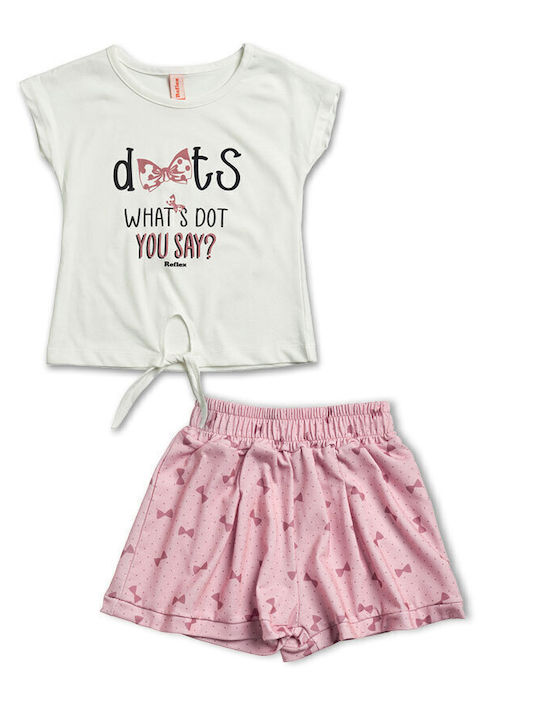 Kinder-Set mit Leggings Sommer 2Stück White