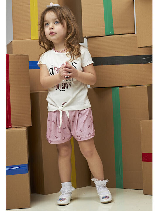 Kinder-Set mit Leggings Sommer 2Stück White