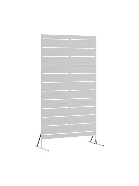 vidaXL Decorative Metal Room Divider with 1 Panel 100x180cm