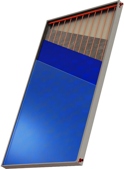 ILIOsak TiNOX Blue Solar-Warmwasserbereiter 250Es Glas Doppelte Energie 3qm Auswahl