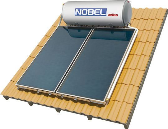 Nobel Solar-Warmwasserbereiter 200Es Glas Doppelte Energie 4qm Dachziegel Auswahl