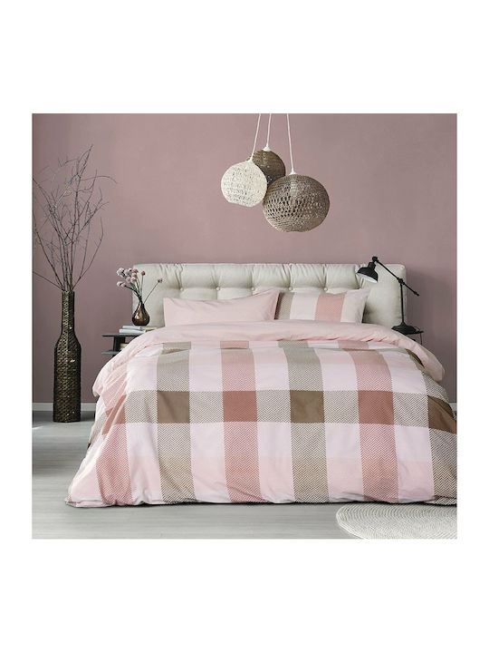 Kocoon Carrie Κουβερλί Μονό Βαμβακερό Pink 160x245cm