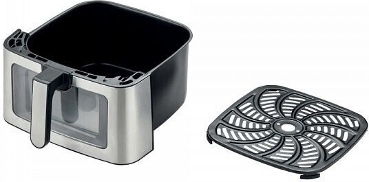Telemax Heißluftfritteuse 8Es Silber 31-0809