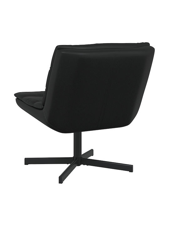 Stuhl in Schwarz Farbe 63x75x76cm 1Stück