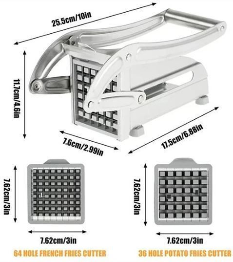 Metallic Potato Cutter