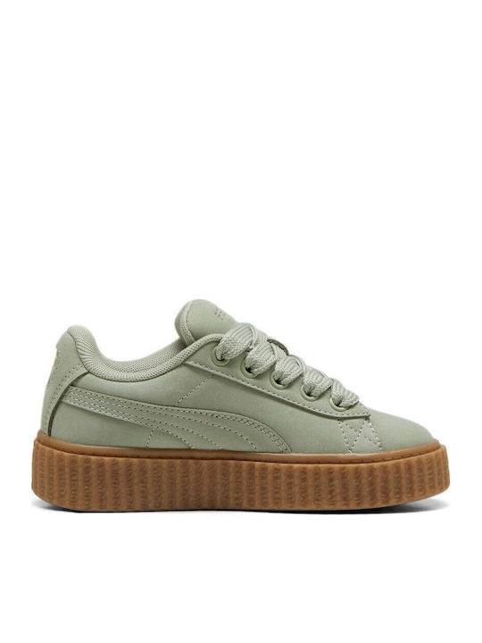 CREEPER PHATTY NUBUCK Kids Sneakers Khaki