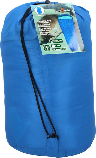 Camp Active Sleeping Bag Μονό 2 Εποχών Μπλε