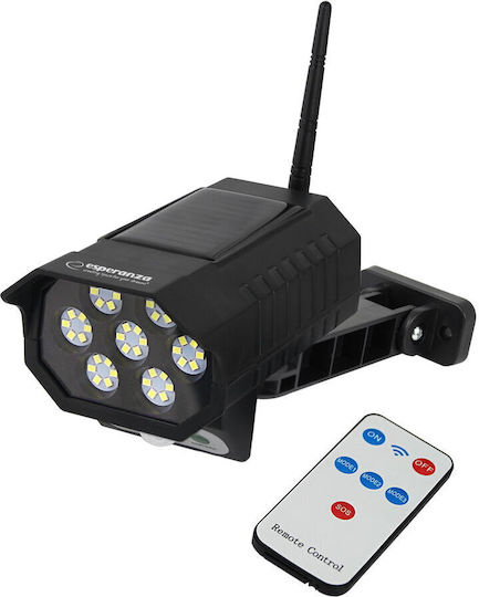 Esperanza Phantom Solar Dummy Surveillance Camera with LED Lighting