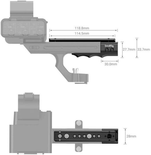 Smallrig Extension Rig Sony Fx3/fx30 Xlr Handle 3490