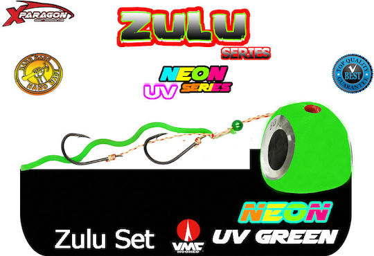X-paragon Zulu Tenya Slider Set 60gr Green Uv Neon