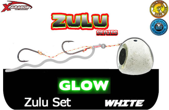 X-paragon Zulu Tenya Slider Set 100g White Glow Fluorescent