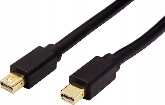Roline Cable DisplayPort male - DisplayPort male 2m Μαύρο (11.04.5818)