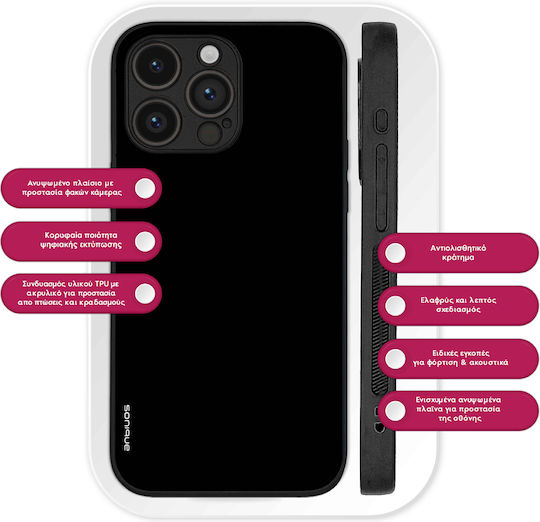 Husă Sonique Colorbloc Series Realme 12 Plus 5g Neagră