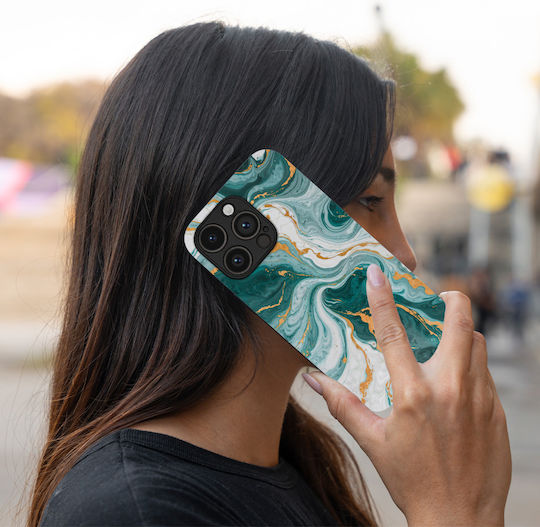 Sonique Marble Series Xiaomi Poco F7 Pro 5g Mobile Phone Case Green 01