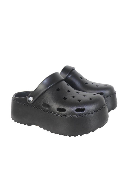 Superdry Femei Sabot Negre