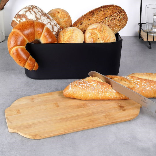 Black Bread Box Bamboo Board 259301