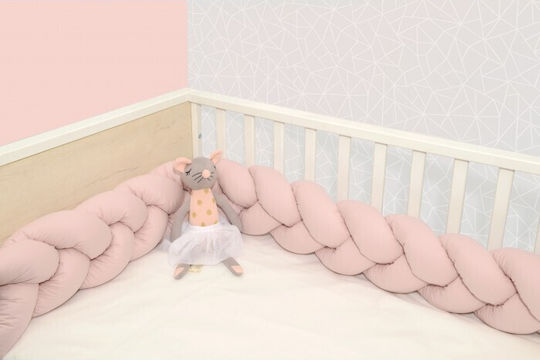 Baby Oliver Πάντα Πλεξούδα Εσωτερική Σάπιο Μήλο 20x200cm