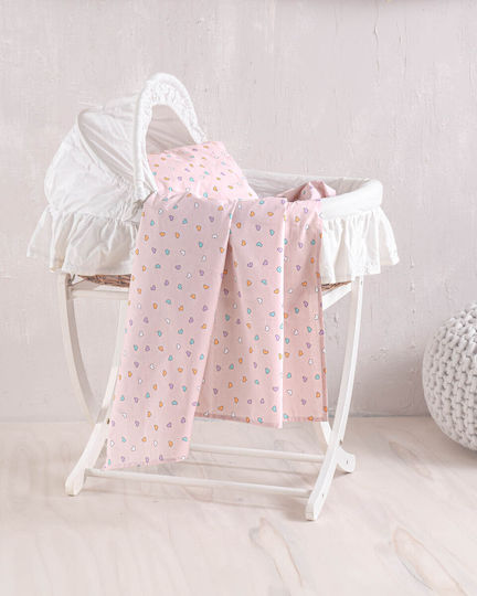 Rythmos Tiny Heart Crib Bumpers Classic Inside Somon 43x200cm