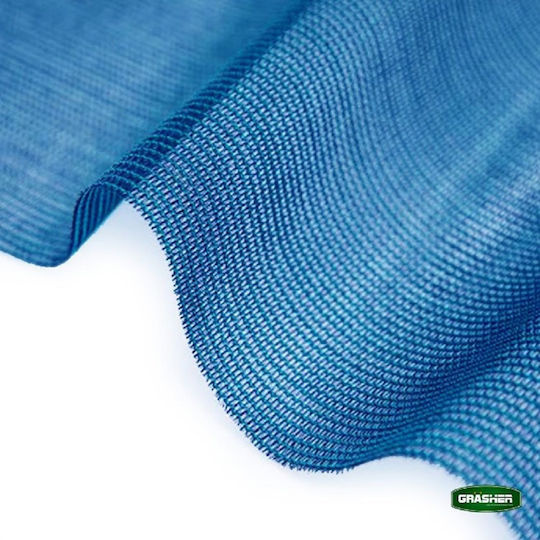 Grasher Ε125 Δίχτυ Σκίασης Μπλε σε Ρολό 8x50m 120gr/m²