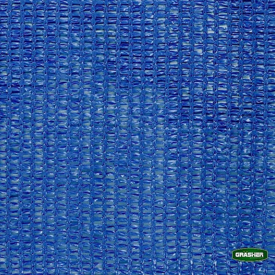 Grasher Ε125 Δίχτυ Σκίασης Μπλε σε Ρολό 8x50m 120gr/m²