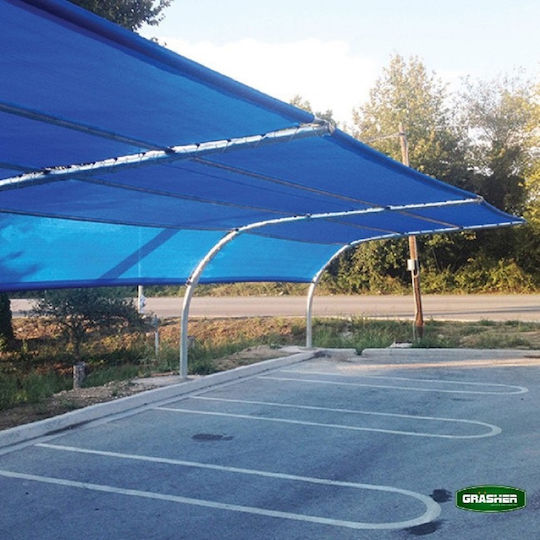Grasher Ε125 Δίχτυ Σκίασης Μπλε σε Ρολό 8x50m 120gr/m²
