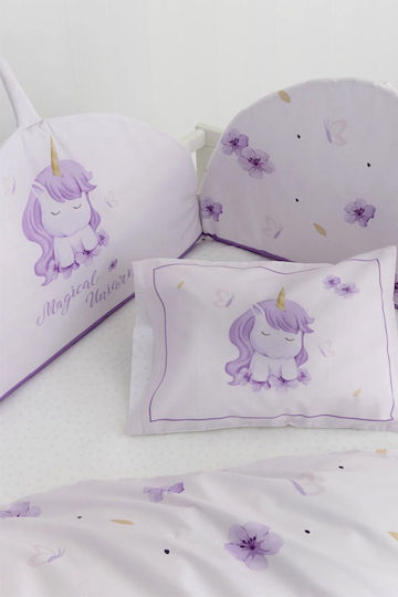 Nima Magical Unicorn Πάντα Κλασική Εσωτερική Λιλά 40x200cm