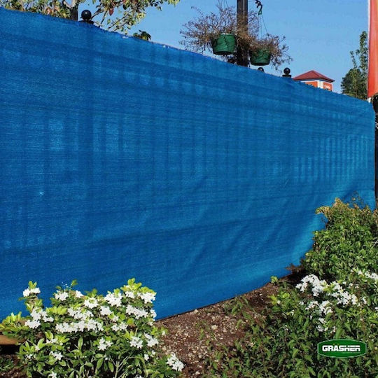Grasher Ε125 Δίχτυ Σκίασης Μπλε σε Ρολό 1x50m 120gr/m²
