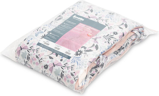 Sensillo Crib Bumpers Classic Inside Pink 30x180cm