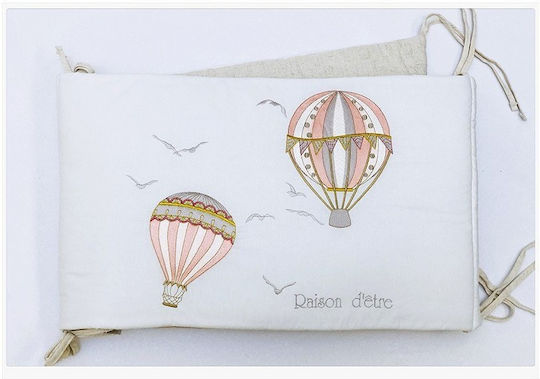Raison D' Etre Πάντα Κλασική Hot Air Balloon Μπεζ/Λιλά 45x210cm Raison D' Etre Πάντα Κλασική Hot Air Balloon Μπεζ/Λιλά 45x210cm