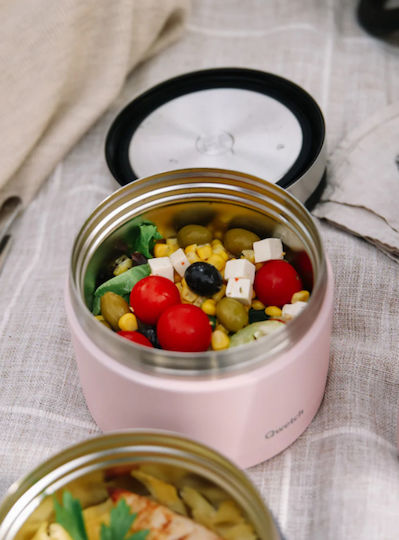 Qwetch Δοχείο Φαγητού Ροζ 650ml